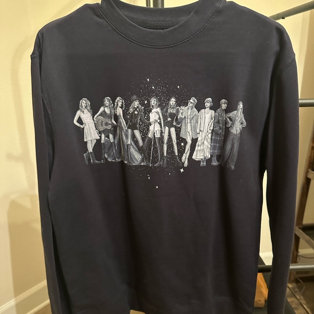 Taylor Swift Navy Blue Eras Sweatshirt